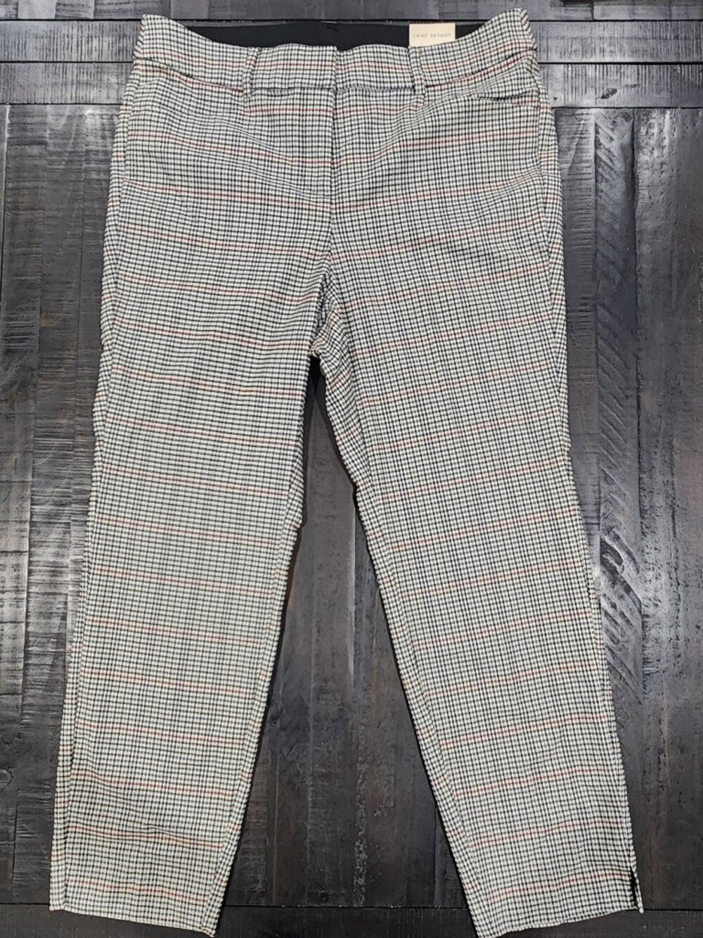 NEW WITH TAGS LANE BRYANT THE 4 SEASON SLIM ANKLE MID RISE DRESS PANTS SIZE 14